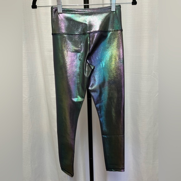ZYIA Mirage Metallic Leggings | size 2 - Picture 5 of 9